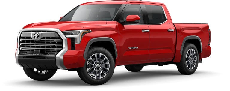 2022 Toyota Tundra Limited in Supersonic Red | Rolling Hills Toyota in St. Joseph MO