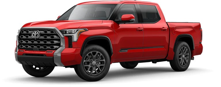 2022 Toyota Tundra in Platinum Supersonic Red | Rolling Hills Toyota in St. Joseph MO