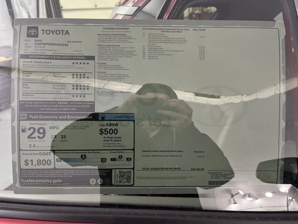 2025 Toyota RAV4 XLE