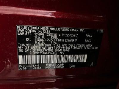 2025 Toyota RAV4 XLE