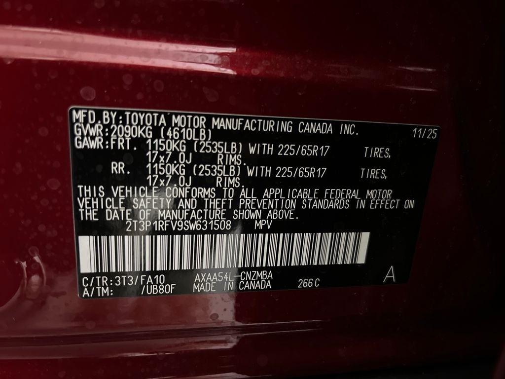 2025 Toyota RAV4 XLE