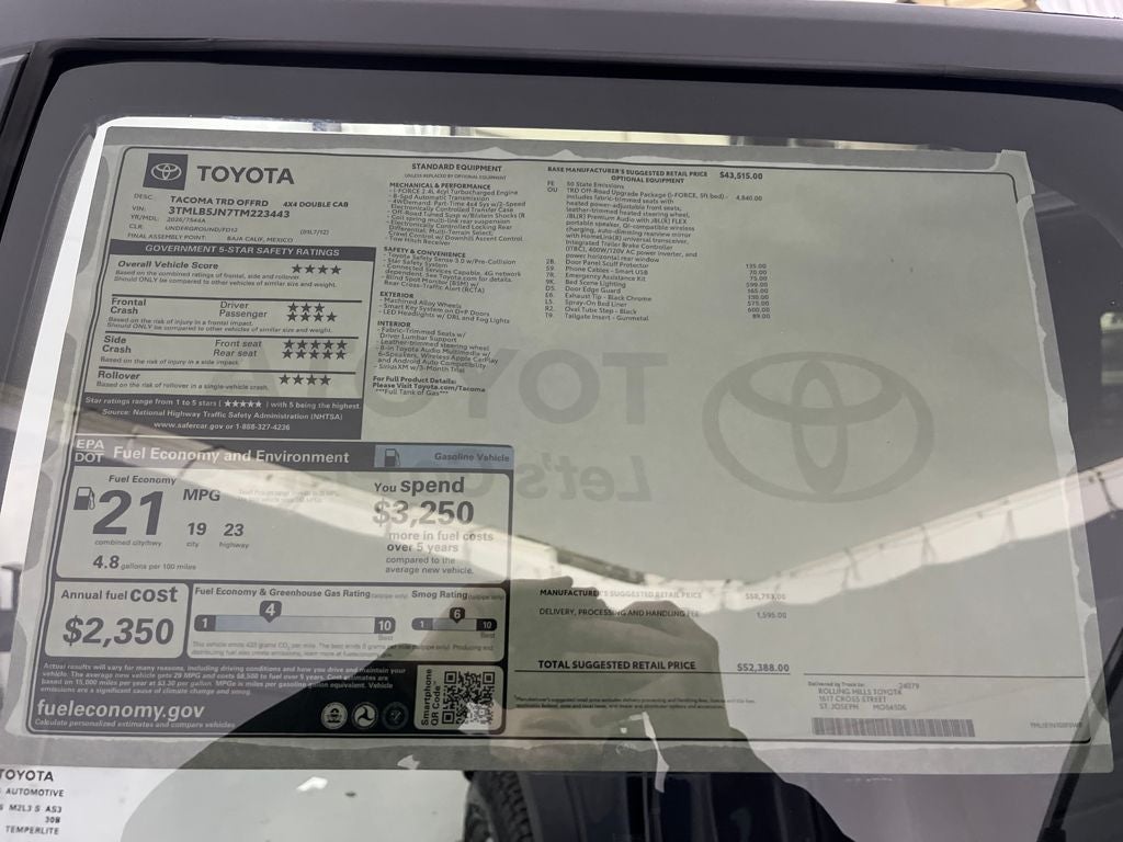 2026 Toyota Tacoma TRD Off-Road