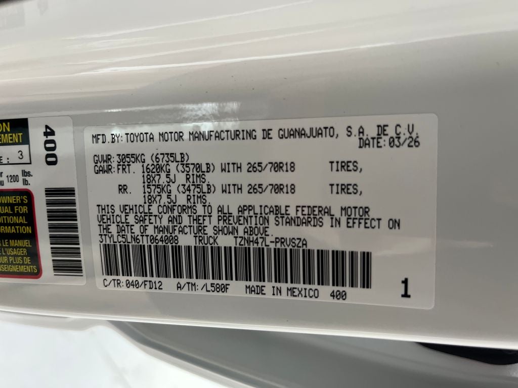 2026 Toyota Tacoma i-FORCE MAX TRD Off-Road i-FORCE MAX