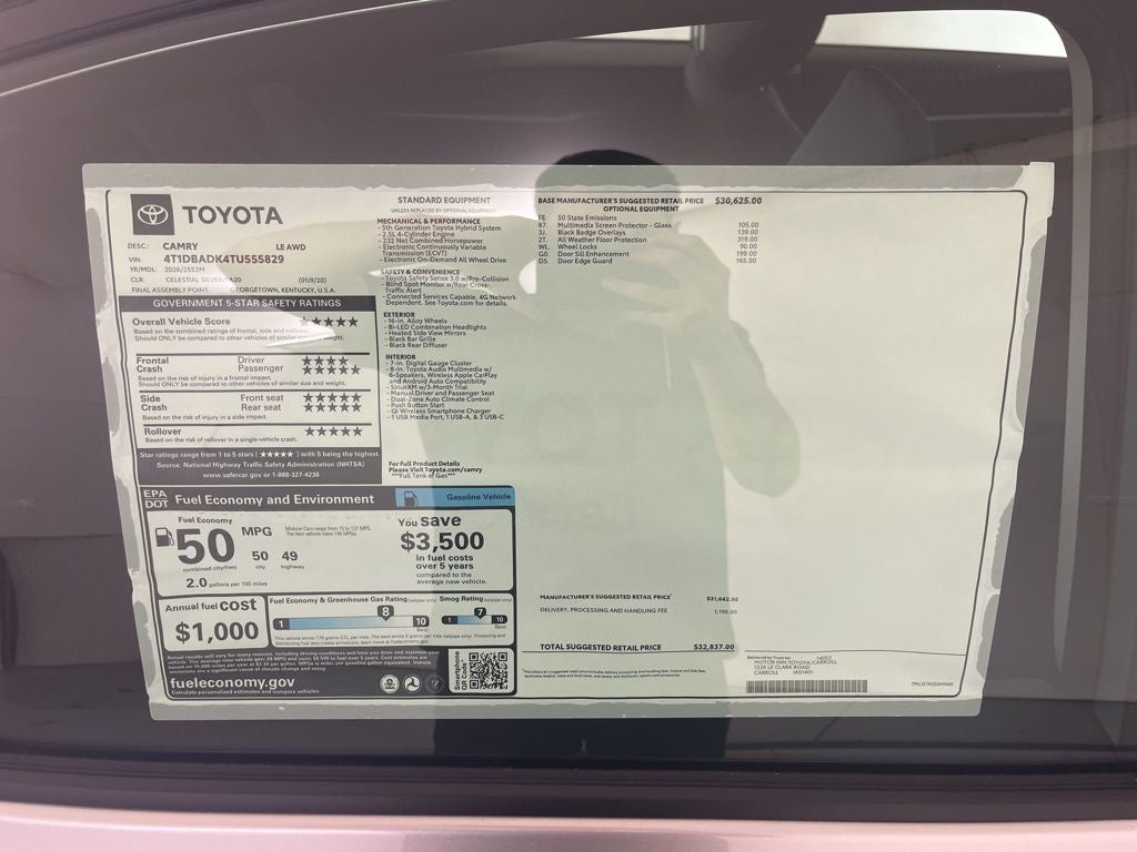 2026 Toyota Camry LE