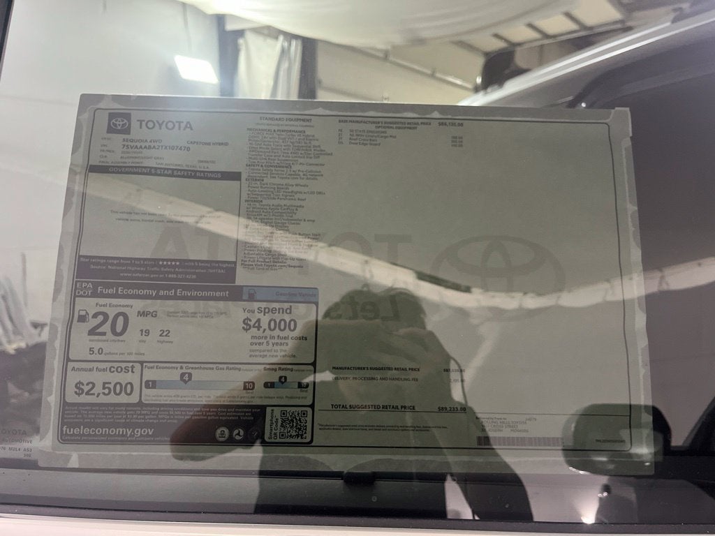 2026 Toyota Sequoia Capstone
