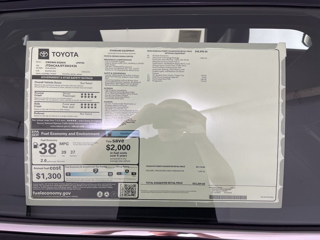 2026 Toyota Crown Signia Limited