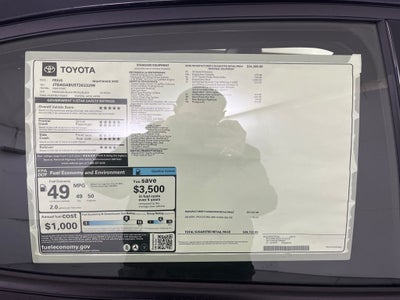 2026 Toyota Prius Nightshade Edition AWD