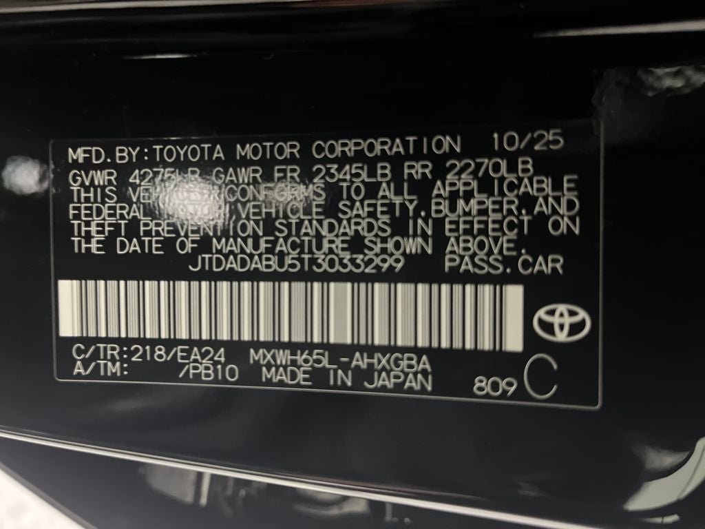 2026 Toyota Prius Nightshade Edition AWD