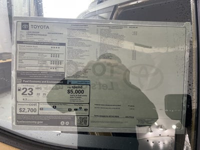 2026 Toyota Land Cruiser Land Cruiser