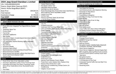 2024 Jeep Grand Cherokee L Limited