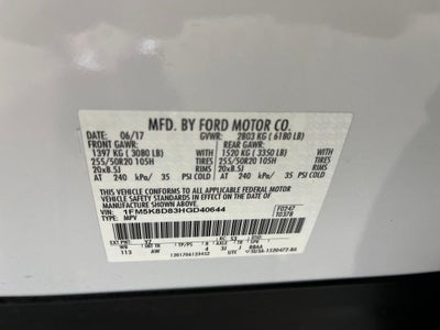 2017 Ford Explorer XLT