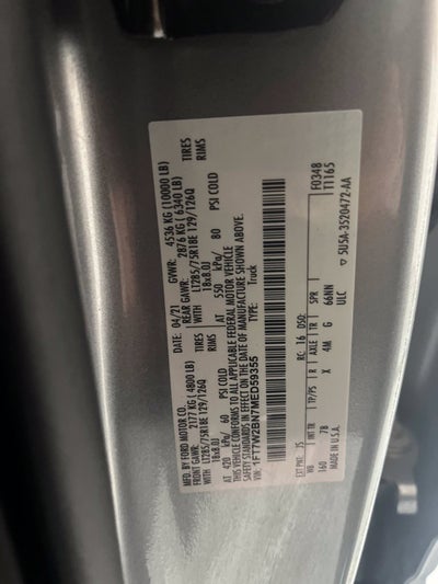 2021 Ford F-250SD Platinum