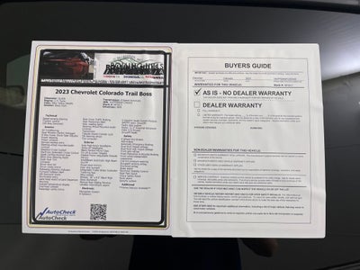 2023 Chevrolet Colorado Trail Boss