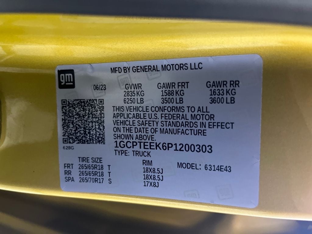 2023 Chevrolet Colorado Trail Boss