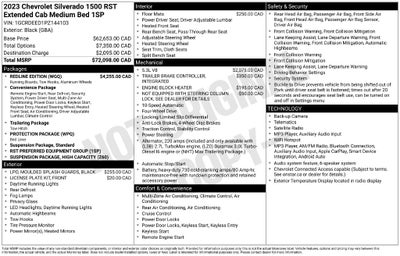2023 Chevrolet Silverado 1500 RST