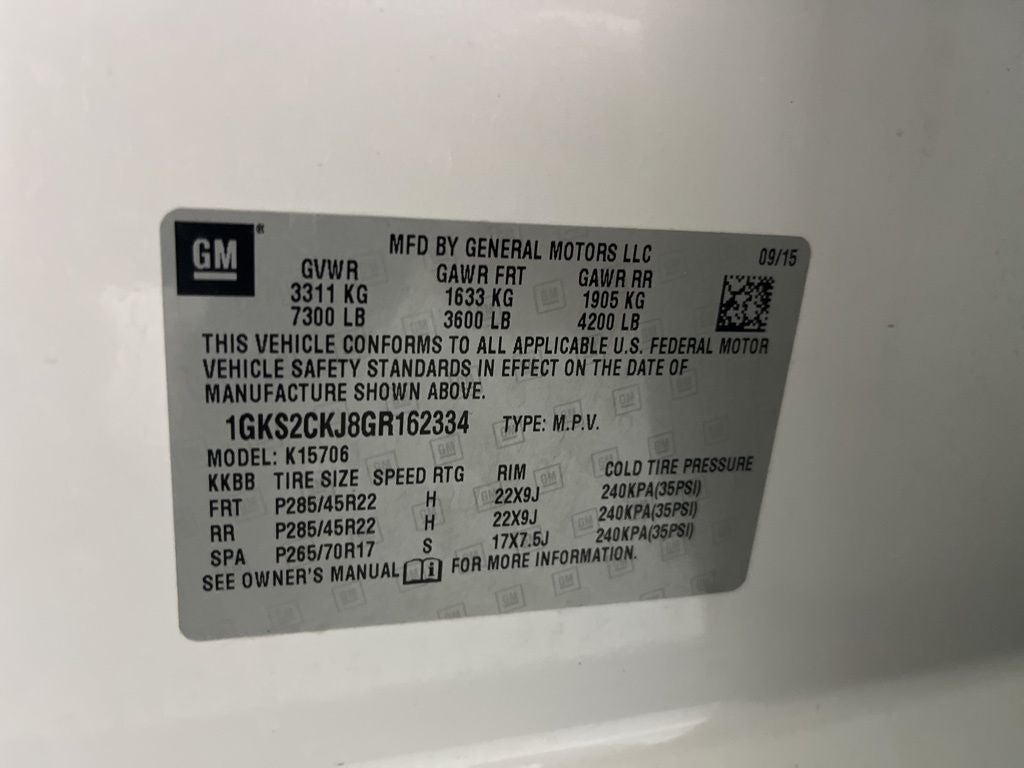 2016 GMC Yukon Denali