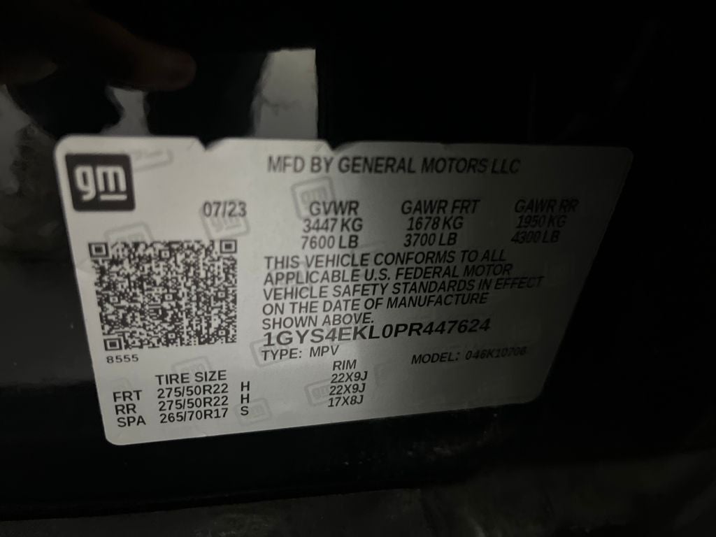 2023 Cadillac Escalade Sport