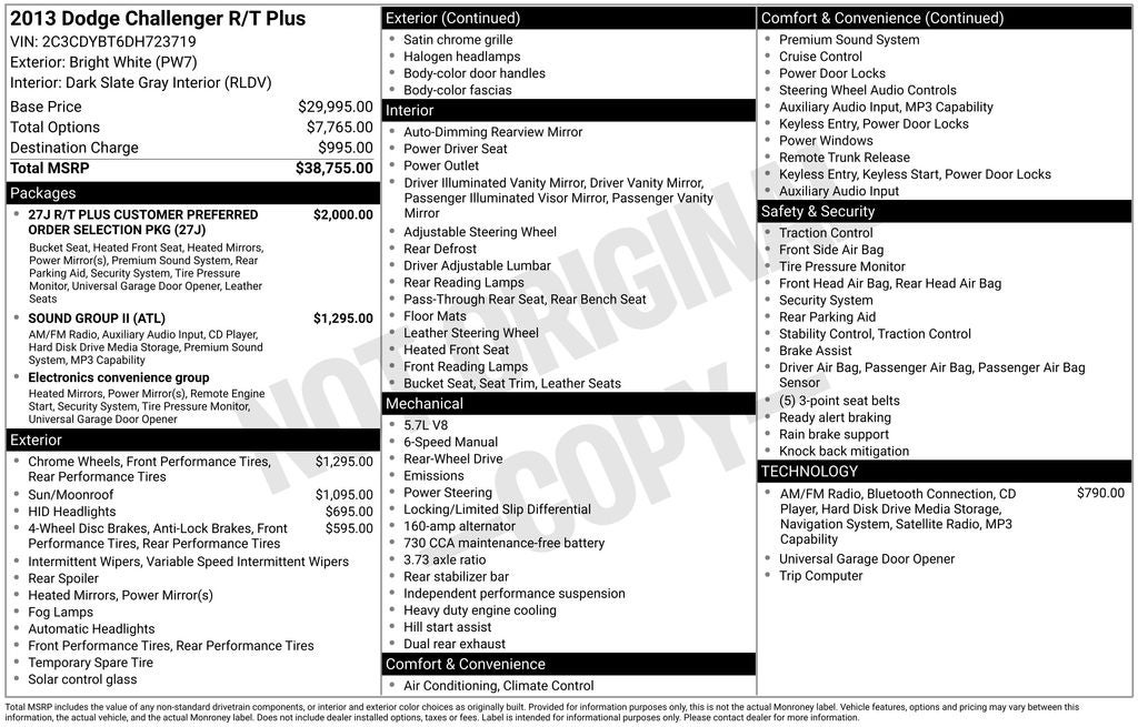 2013 Dodge Challenger R/T