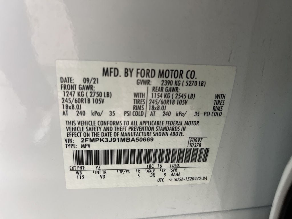 2021 Ford Edge SEL