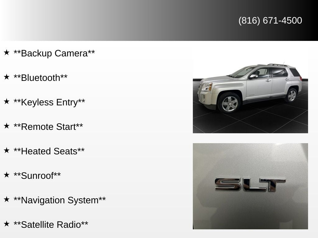 2013 GMC Terrain SLT-2