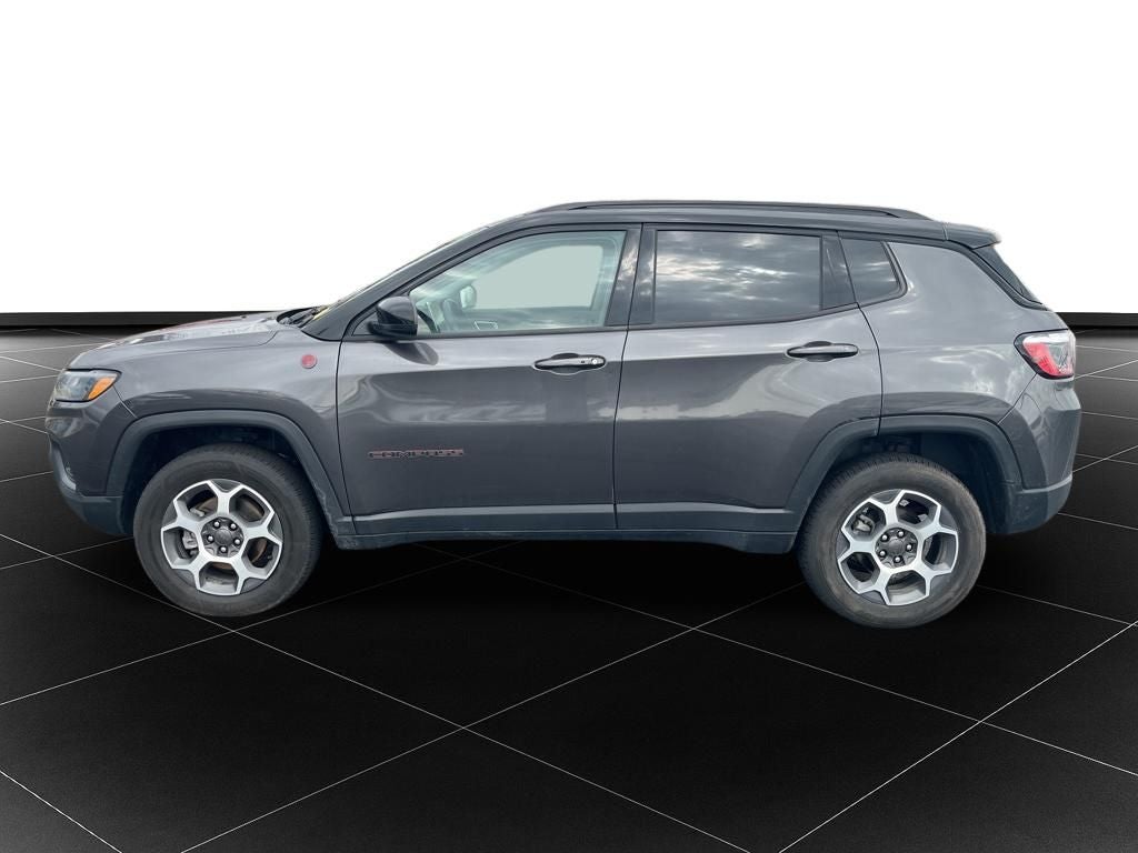 Used 2022 Jeep Compass Trailhawk with VIN 3C4NJDDB8NT209079 for sale in Kansas City