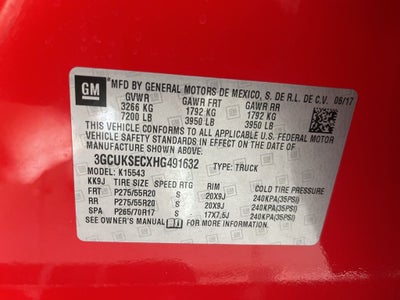 2017 Chevrolet Silverado 1500 LTZ 1LZ