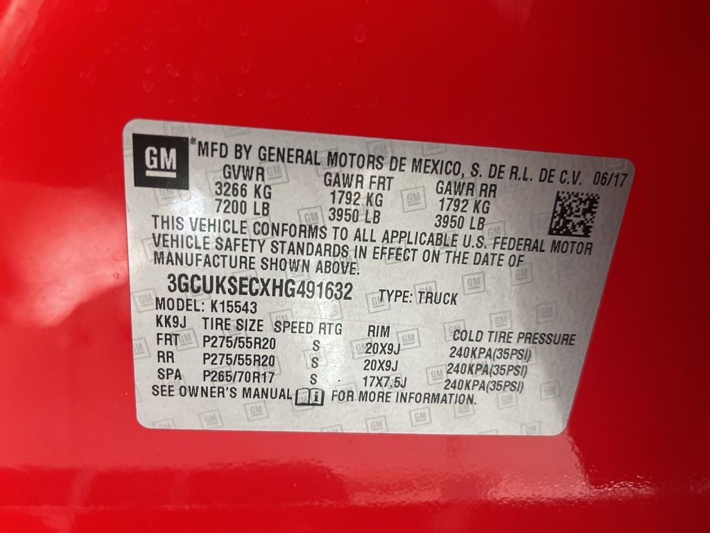 2017 Chevrolet Silverado 1500 LTZ 1LZ