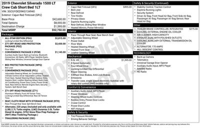 2019 Chevrolet Silverado 1500 LT