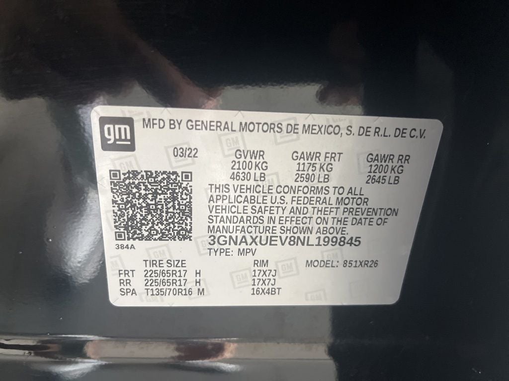 2022 Chevrolet Equinox LT