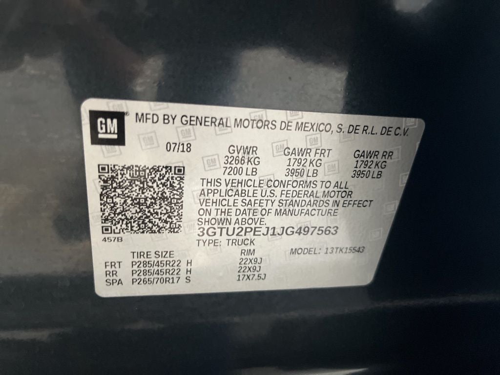 2018 GMC Sierra 1500 Denali