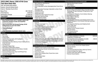 2023 GMC Sierra 1500 AT4X