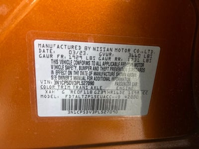 2023 Nissan Kicks SR