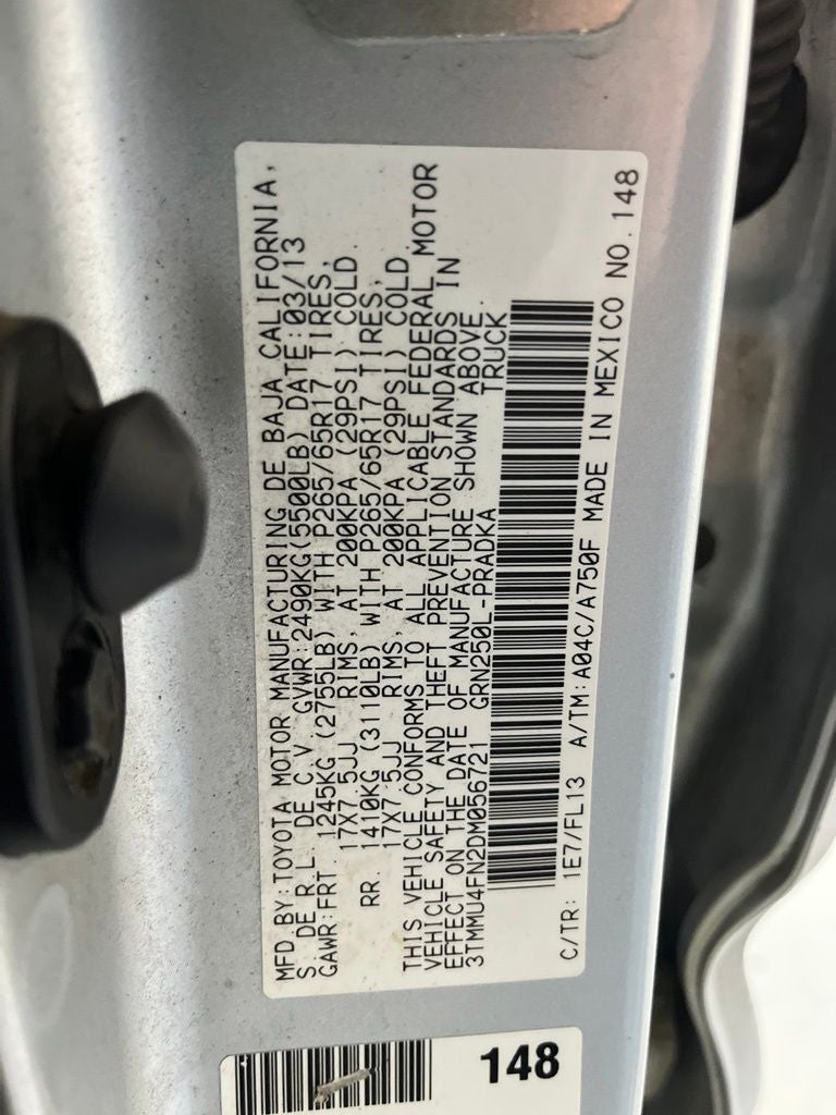 2013 Toyota Tacoma Base V6