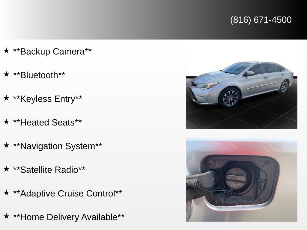 2017 Toyota Avalon Limited