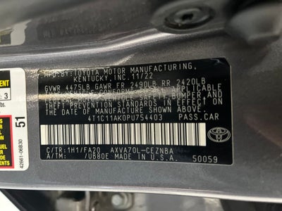 2023 Toyota Camry LE