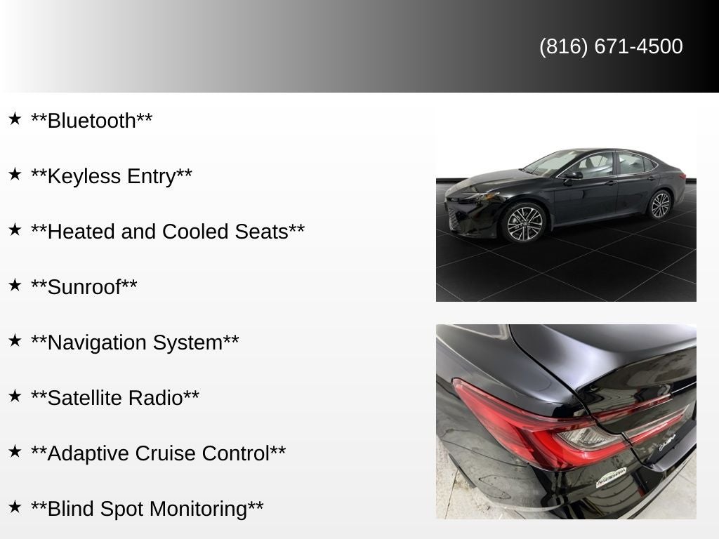 2026 Toyota Camry XLE