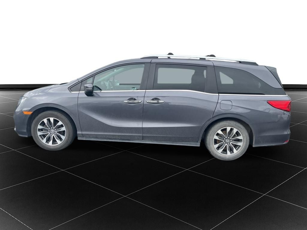 Used 2021 Honda Odyssey EX-L with VIN 5FNRL6H78MB025710 for sale in Kansas City