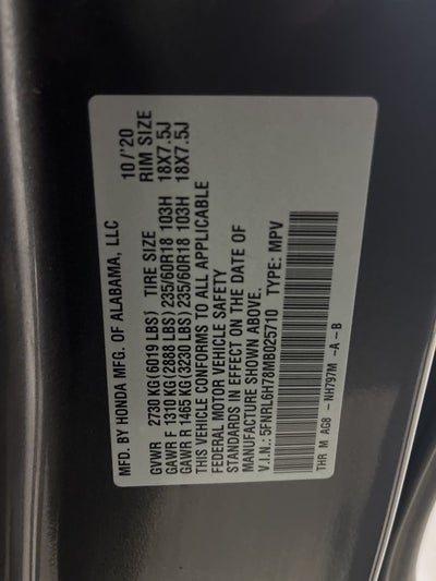 2021 Honda Odyssey EX-L