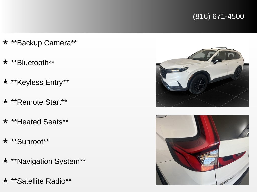 2024 Honda CR-V Hybrid Sport-L