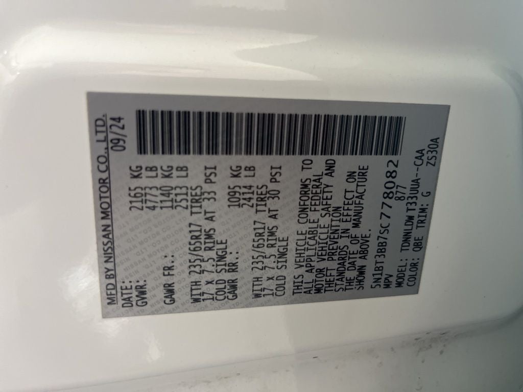 2025 Nissan Rogue Rock Creek