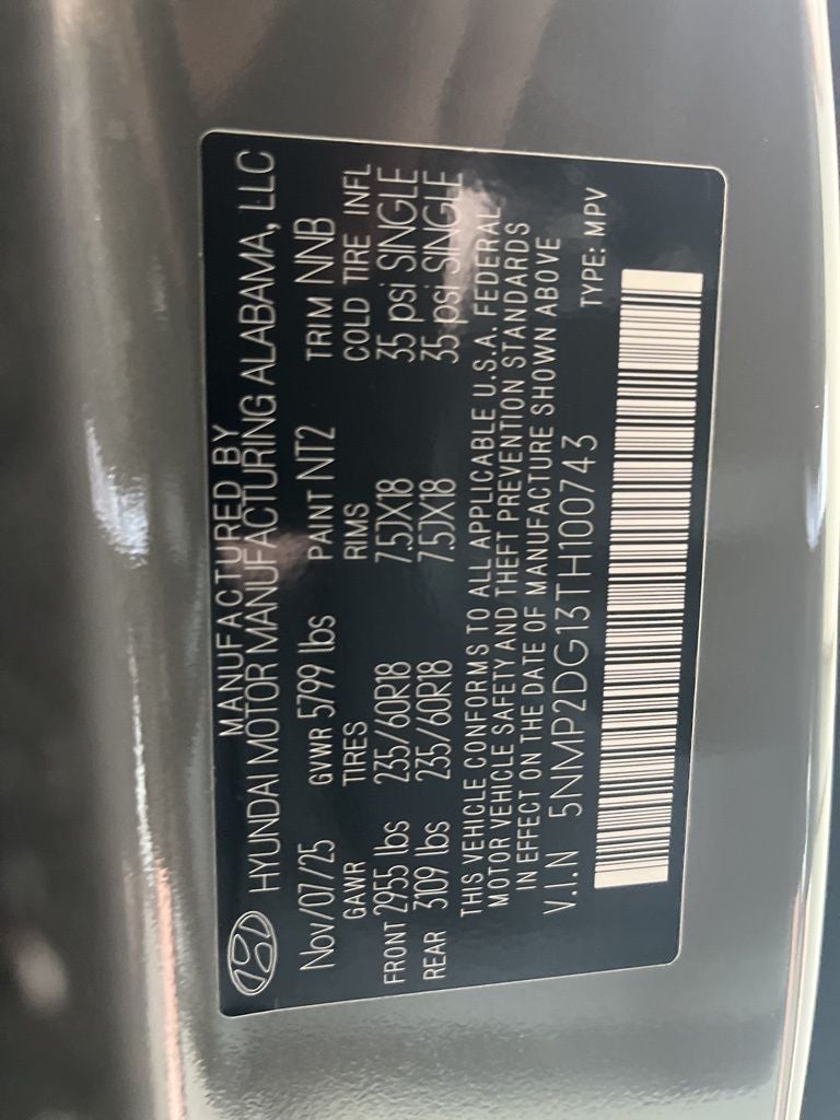 2026 Hyundai Santa Fe Hybrid SEL