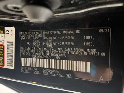 2021 Toyota Highlander Limited