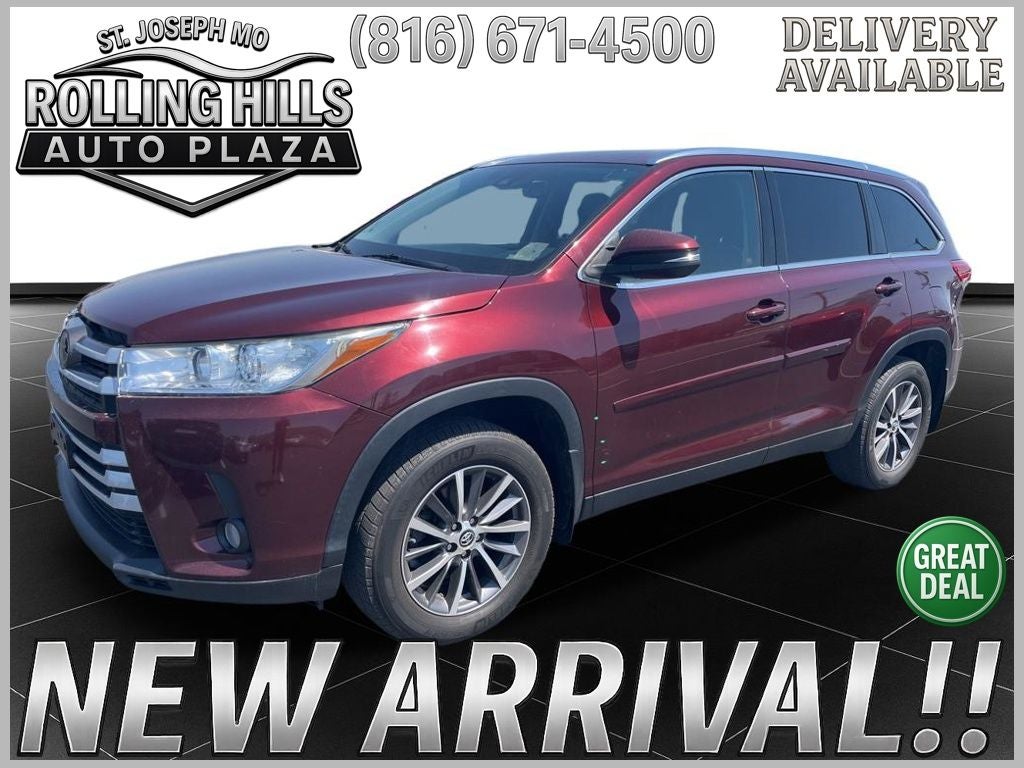 2019 Toyota Highlander XLE 4x4 V6's photo