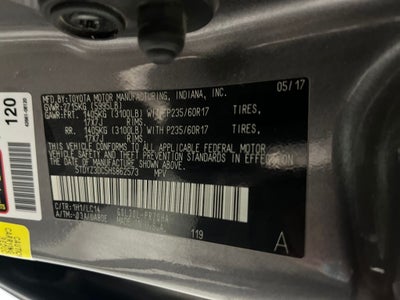 2017 Toyota Sienna XLE 7 Passenger