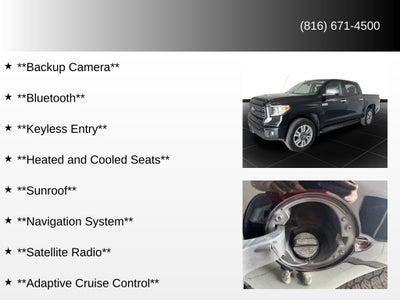 2019 Toyota Tundra Platinum 5.7L V8