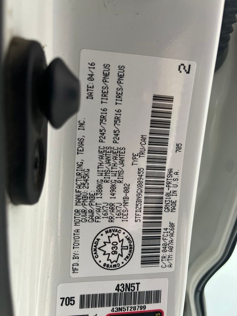 2016 Toyota Tacoma SR5 V6