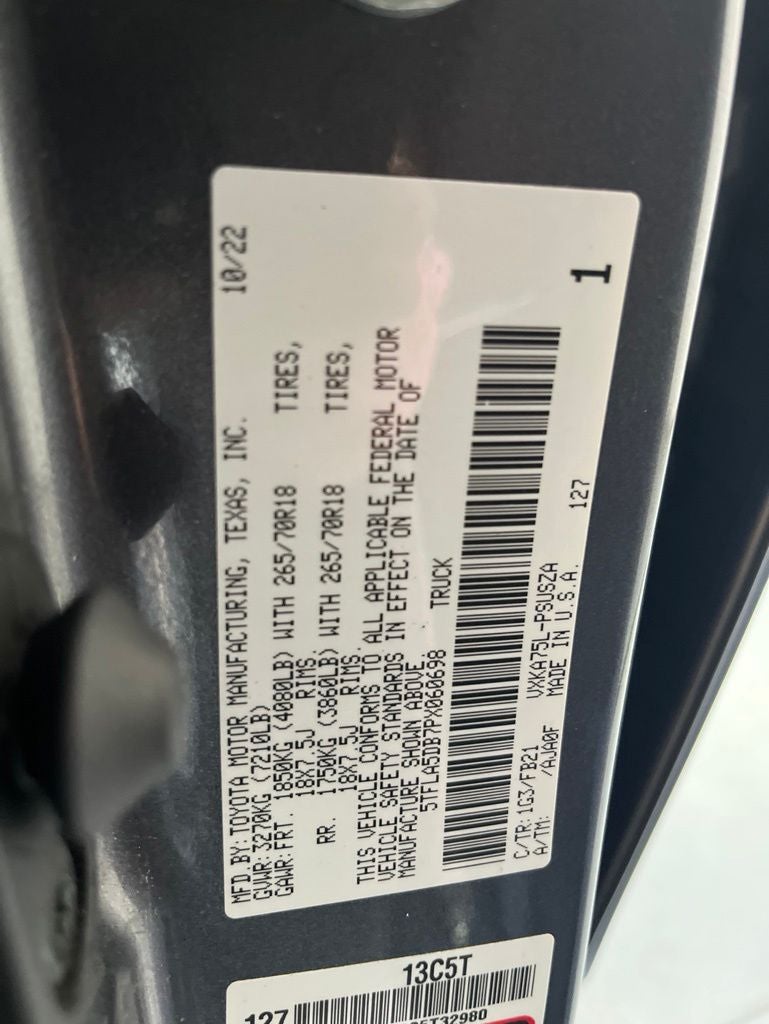 2023 Toyota Tundra SR5