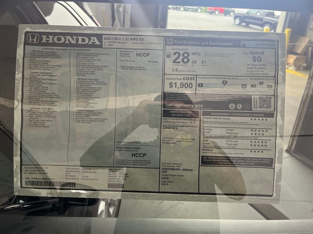 2025 Honda CR-V EX - Photo 40
