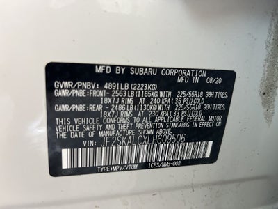 2020 Subaru Forester Sport