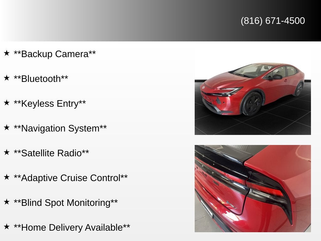 2025 Toyota Prius LE